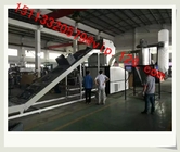 7.5HP China Plastic Crusher Line/ Large Plastic Recycling Line/ Plasric Powder Sifting For Brazil